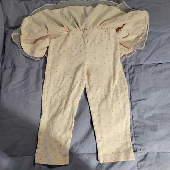 Carter's Girls Pink Multi-layered Tutu And Leggings Size 24M - Picture 5 of 6